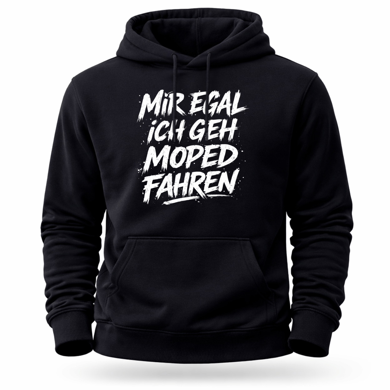 Hoodie Softstyle®. Mir egal, ich geh Moped fahren.