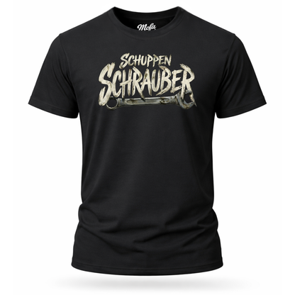 T-Shirt. Schuppen Schrauber.