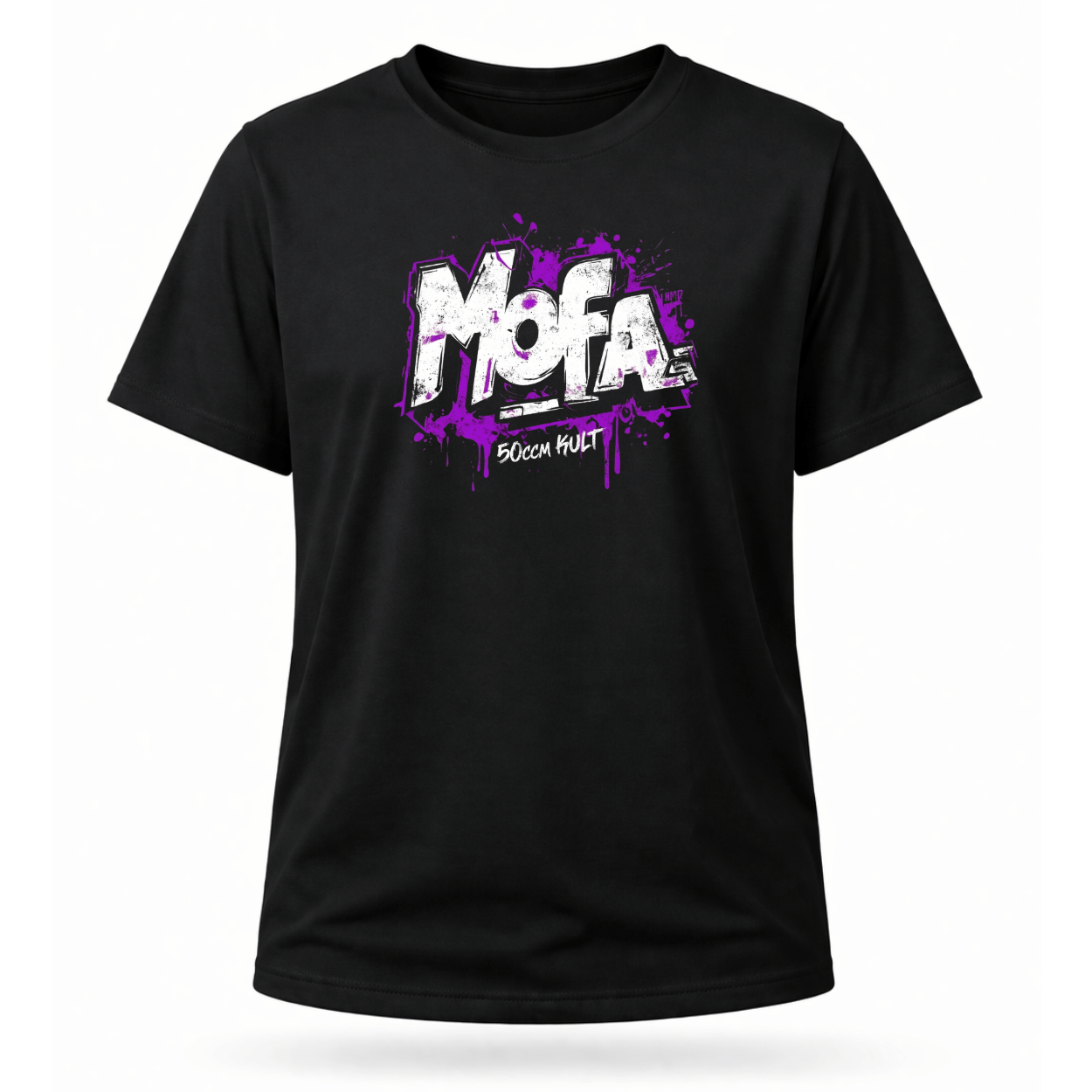 Mädels T-Shirt. Mofa 50ccm Kult.