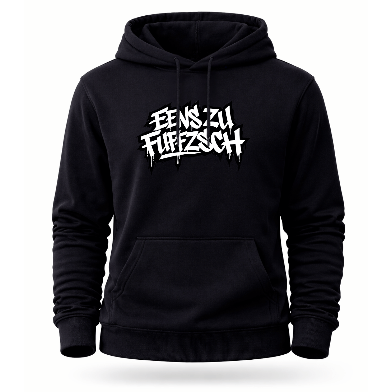 Mädels Hoodie Softstyle®. Eens zu fuffzsch.