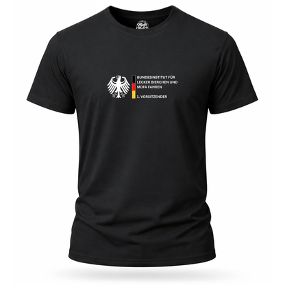 T-Shirt. Lecker Bierchen und Mofa