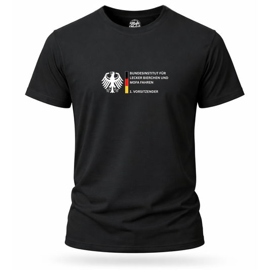 T-Shirt. Lecker Bierchen und Mofa