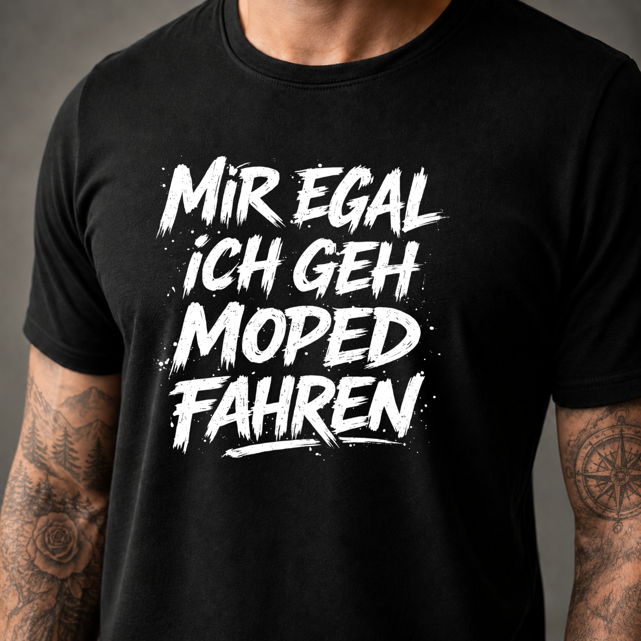 T-Shirt. Mir egal.