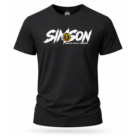 T-Shirt. Simson Schwalbe DDR.