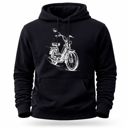 Hoodie Softstyle®. Classic Moped Line.