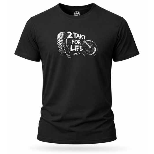 T-Shirt. 2 Takt for Life.