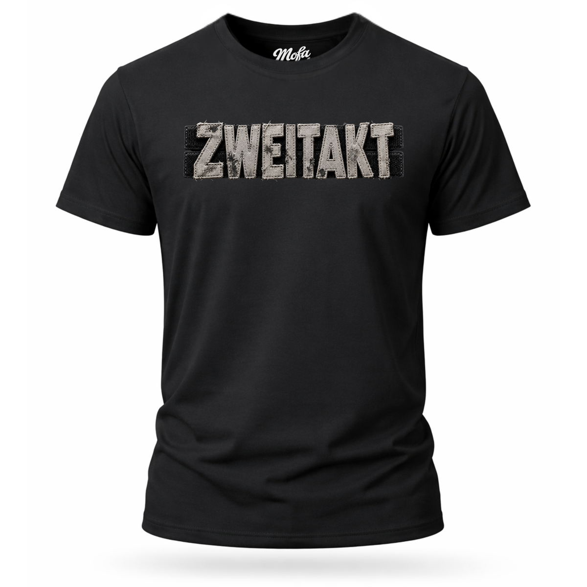 T-Shirt. Zweitakt Patch.