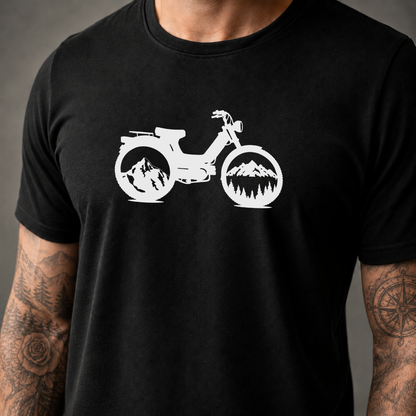 T-Shirt. Freiheit auf zwei Rädern.