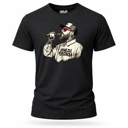 T-Shirt. Benzin im Blut.