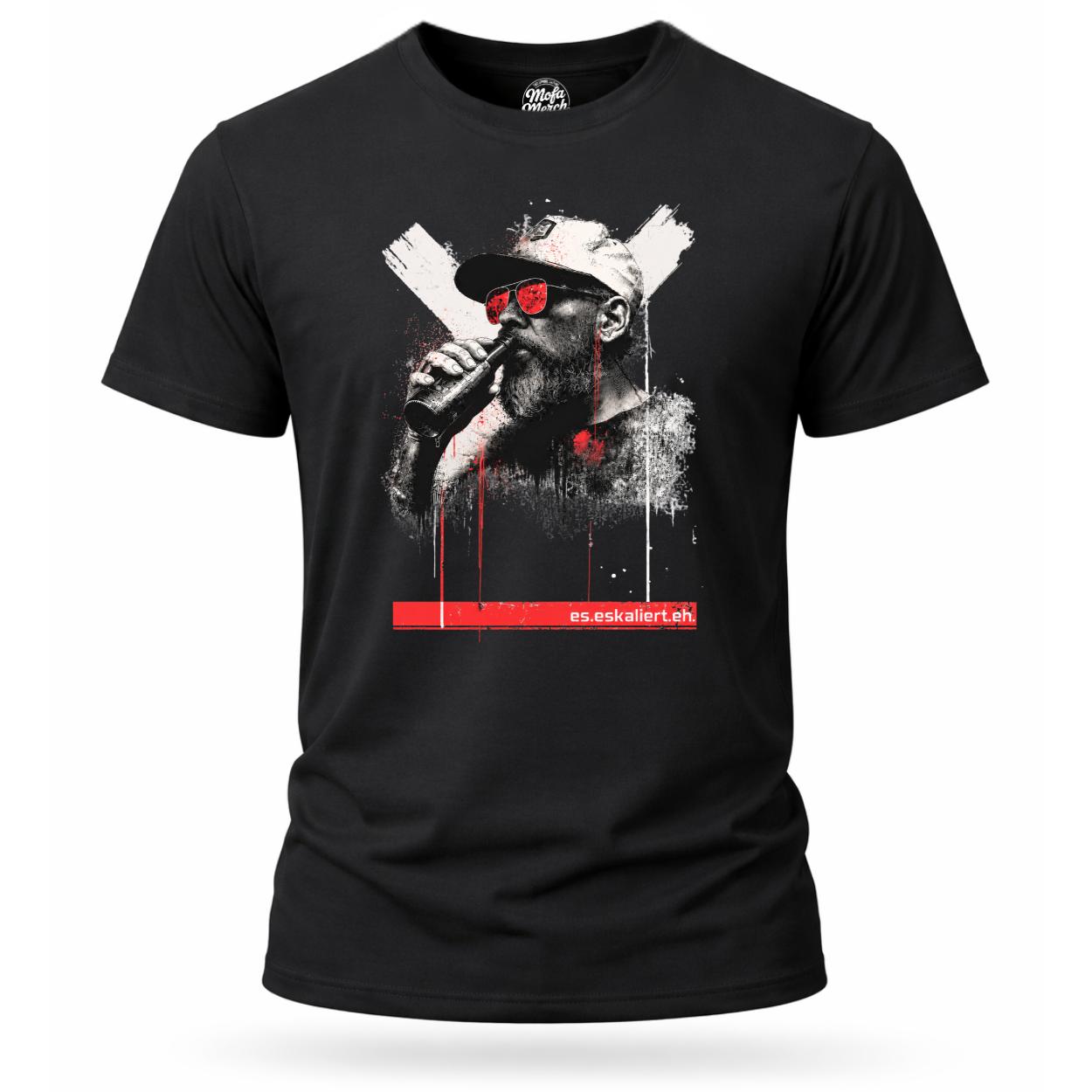 T-Shirt. Generation Zweitakt - Feierabendbier.
