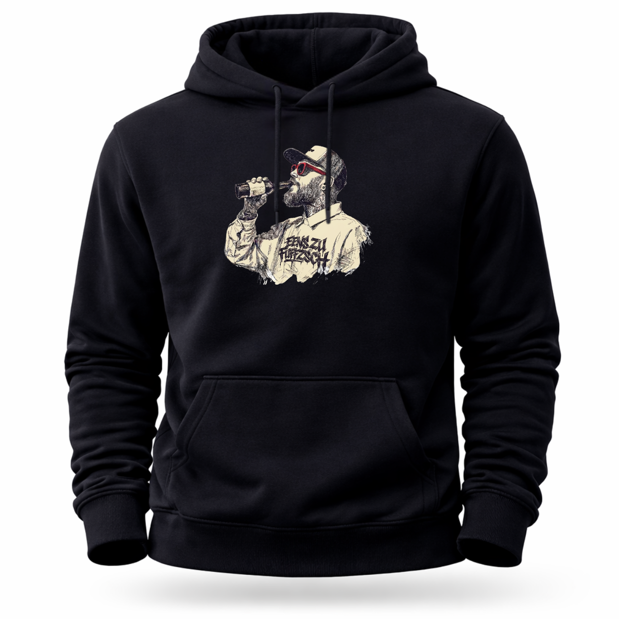 Hoodie Softstyle®. Benzin im Blut.