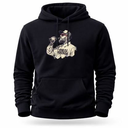Hoodie Softstyle®. Benzin im Blut.