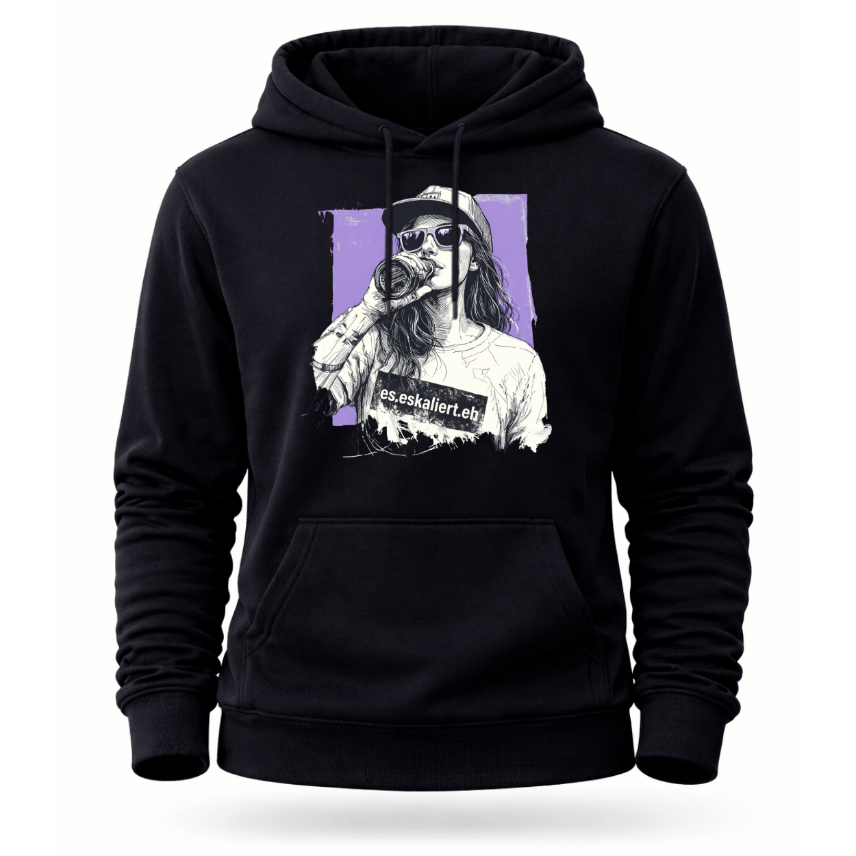 Mädels Hoodie Softstyle®. es.eskaliert.eh