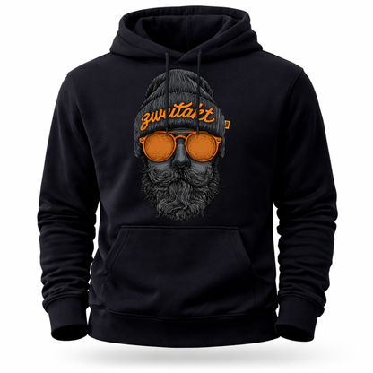 Hoodie Softstyle®. Zweitakt Nomaden – Der Vagabund.