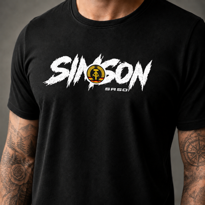 T-Shirt. Simson SR50 DDR.