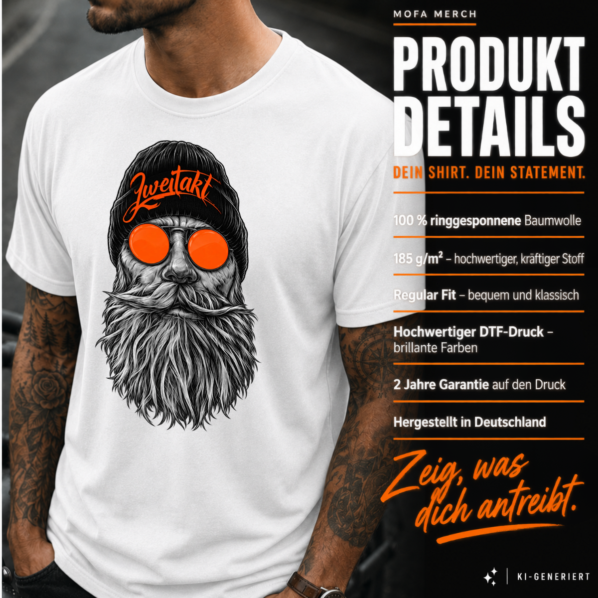 T-Shirt. Hipster Schrauber.