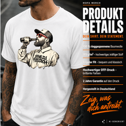T-Shirt. Benzin im Blut.