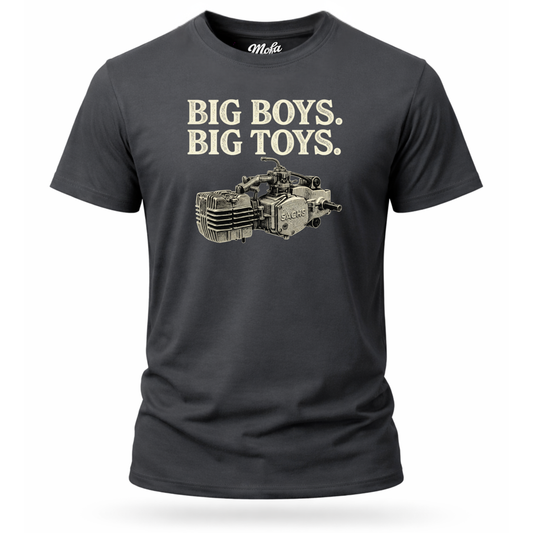 T-Shirt. Big Boys Big Toys