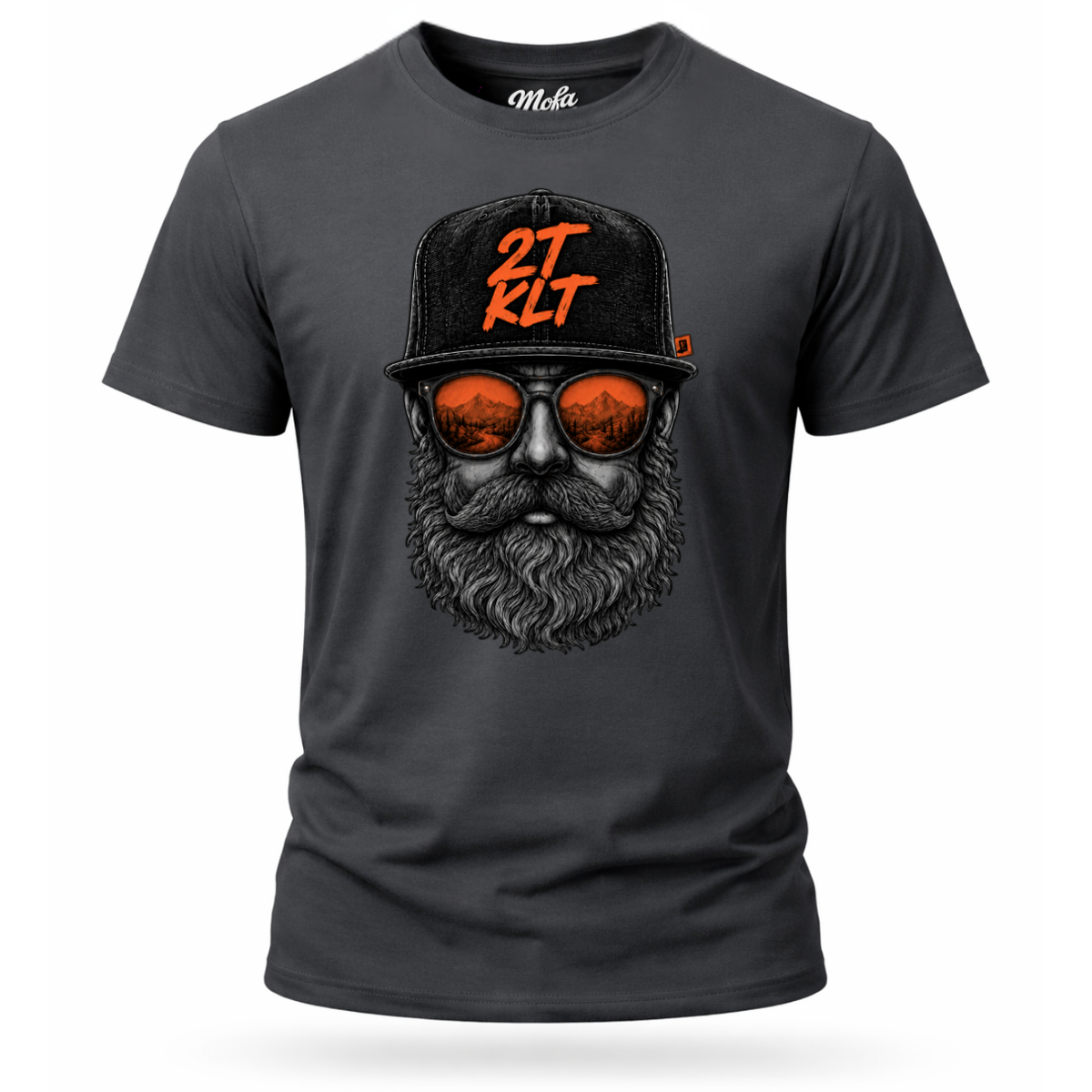 T-Shirt. Zweitakt Nomaden – Der Hipster.