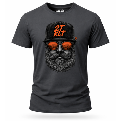 T-Shirt. Zweitakt Nomaden – Der Hipster.