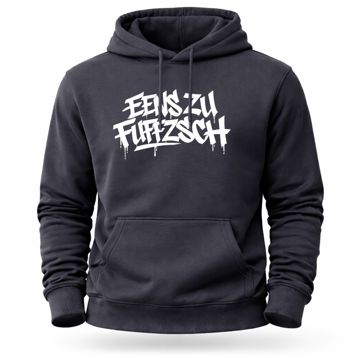 Hoodie Softstyle®. Eens zu fuffzsch.