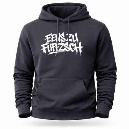 Hoodie Softstyle®. Eens zu fuffzsch.