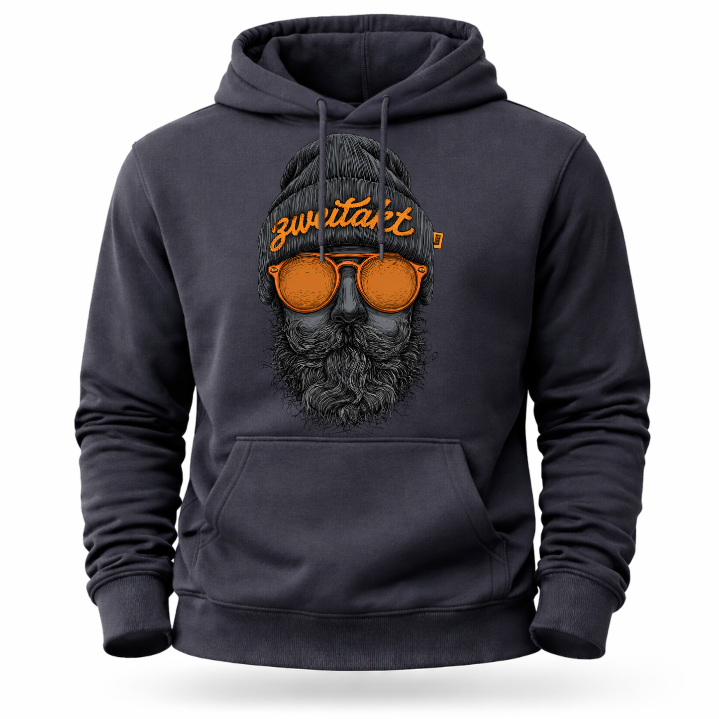 Hoodie Softstyle®. Zweitakt Nomaden – Der Vagabund.
