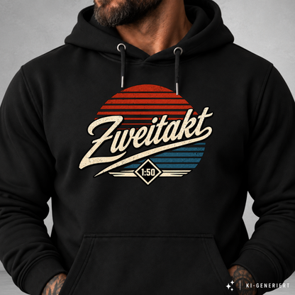 Hoodie Softstyle®. Retro Sunset.