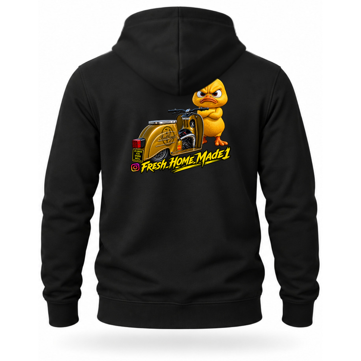Hoodie Softstyle®. FreshHomeMade1 / Beidseitig.