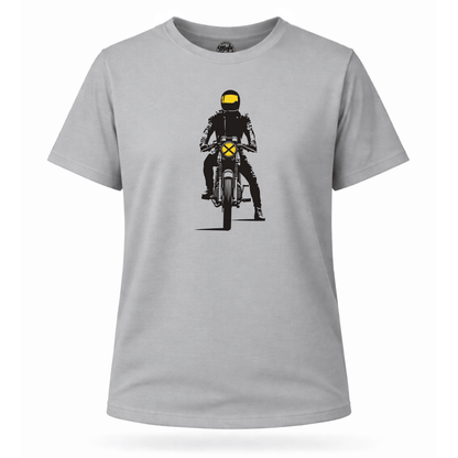 Mädels T-Shirt. Fokus auf die Straße.