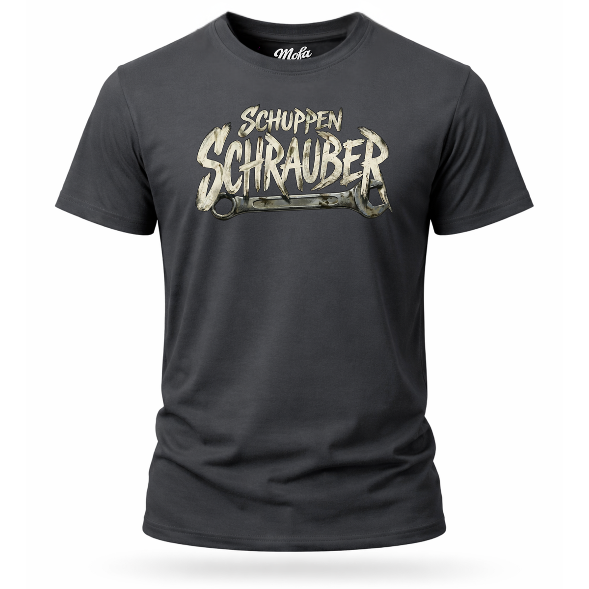 T-Shirt. Schuppen Schrauber.