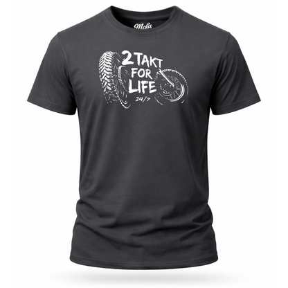 T-Shirt. 2 Takt for Life.