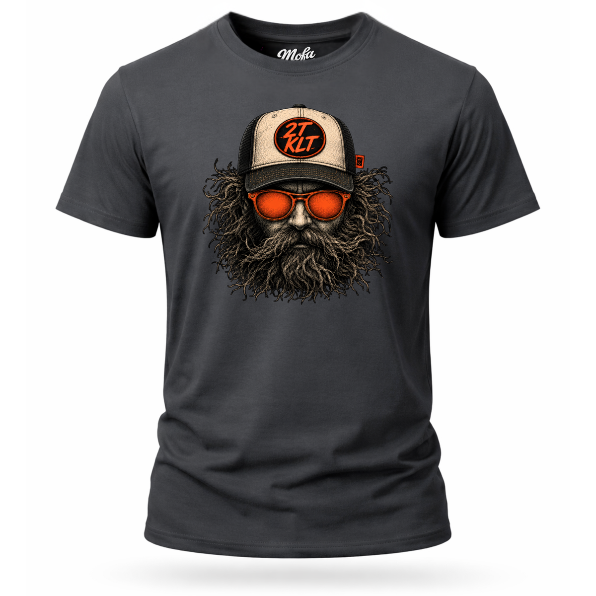 T-Shirt. Zweitakt Nomaden – Der Trucker.