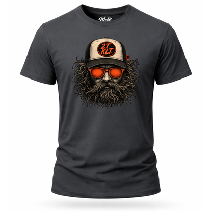 T-Shirt. Zweitakt Nomaden – Der Trucker.