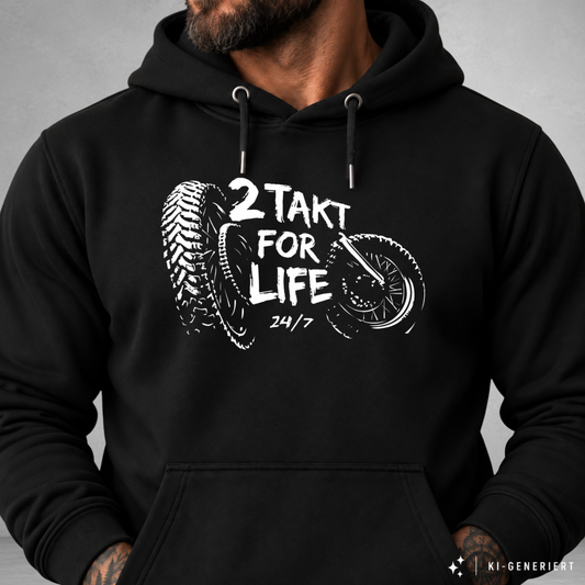 Hoodie Softstyle®. 2 Takt for Life.
