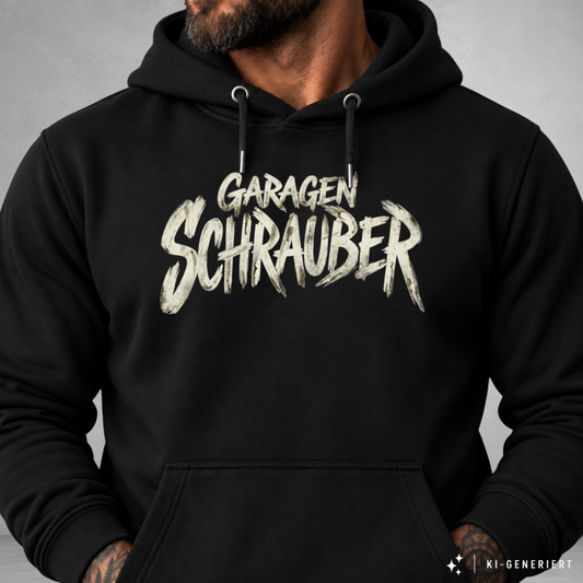 Hoodie Softstyle®. Garagen Schrauber.