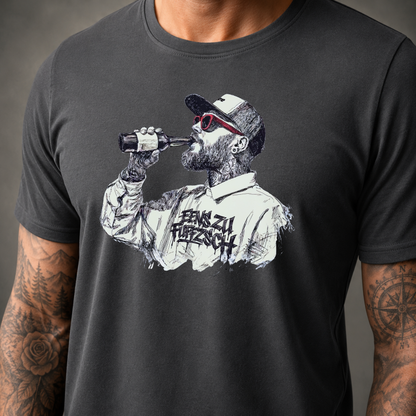 T-Shirt. Benzin im Blut.