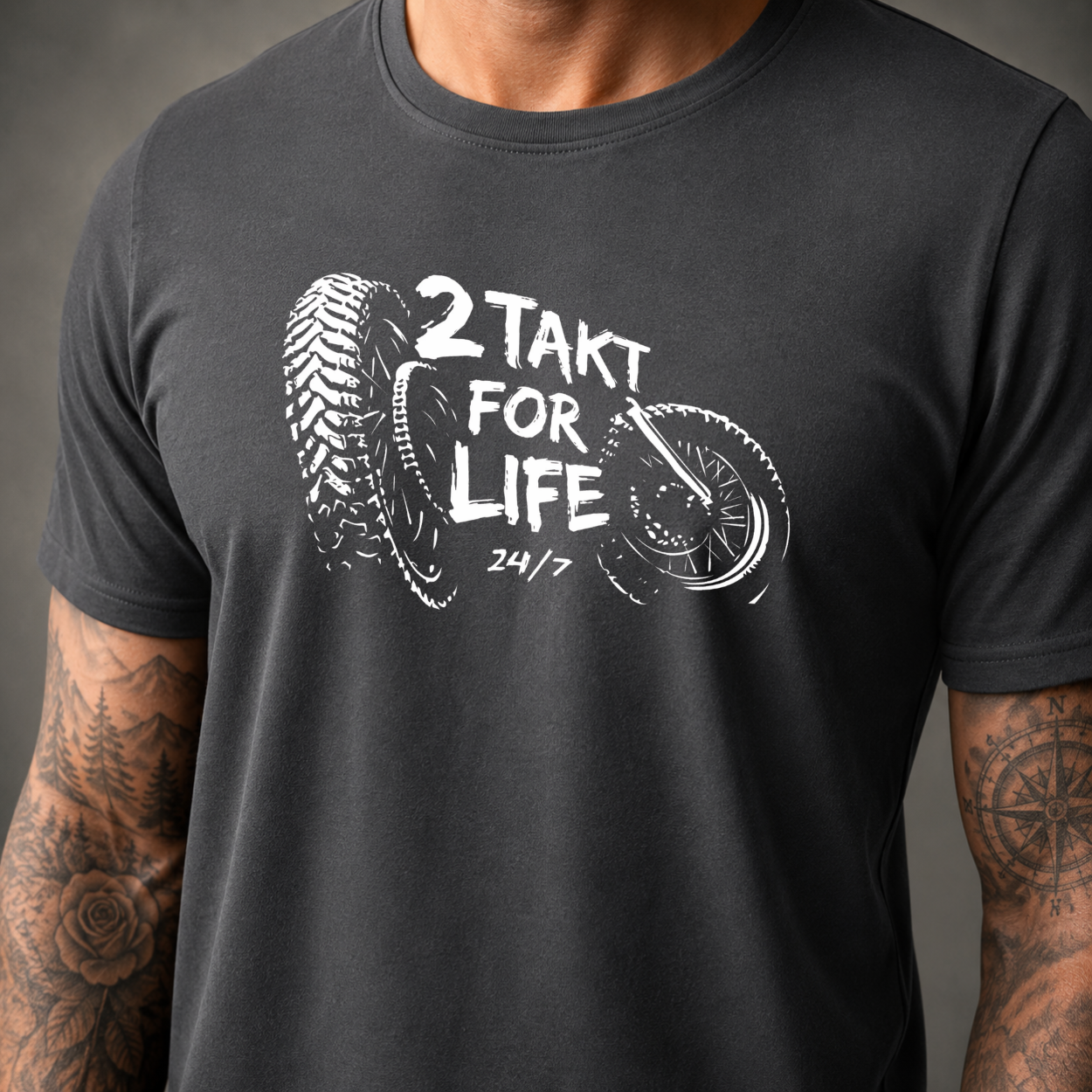 T-Shirt. 2 Takt for Life.