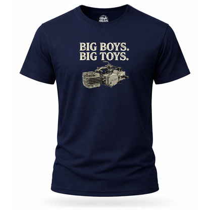 T-Shirt. Big Boys Big Toys.