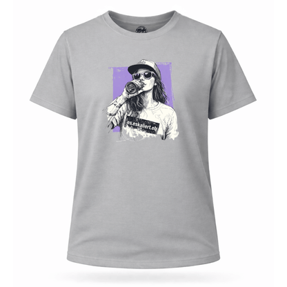Mädels T-Shirt. Es eskaliert eh.
