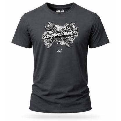 T-Shirt. Schuppenschrauber 50ccm.