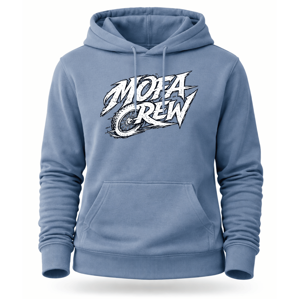 Mädels Hoodie Softstyle®. Mofa Crew.