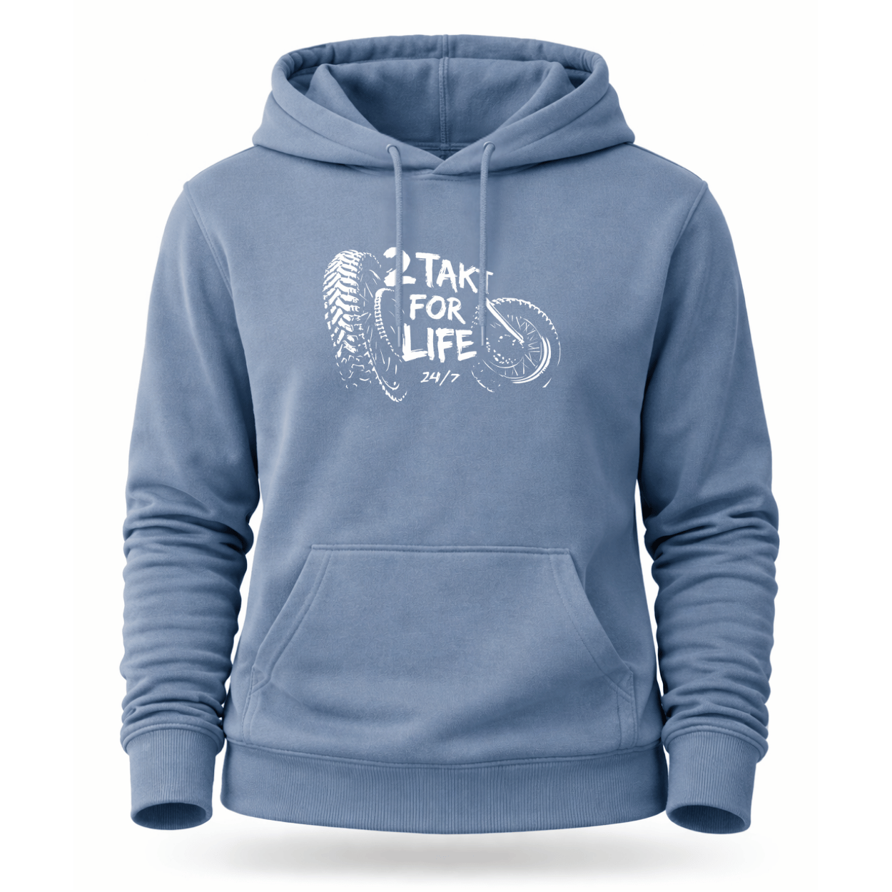 Mädels Hoodie Softstyle®. 2 Takt for Life.