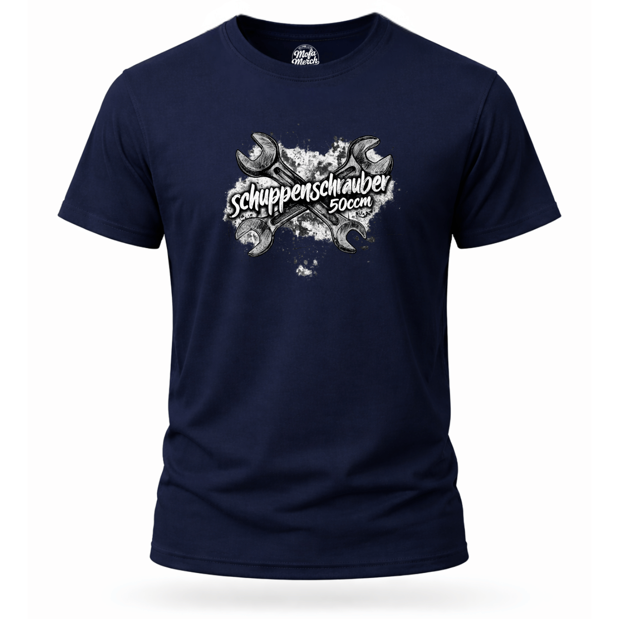 T-Shirt. Schuppenschrauber 50ccm.