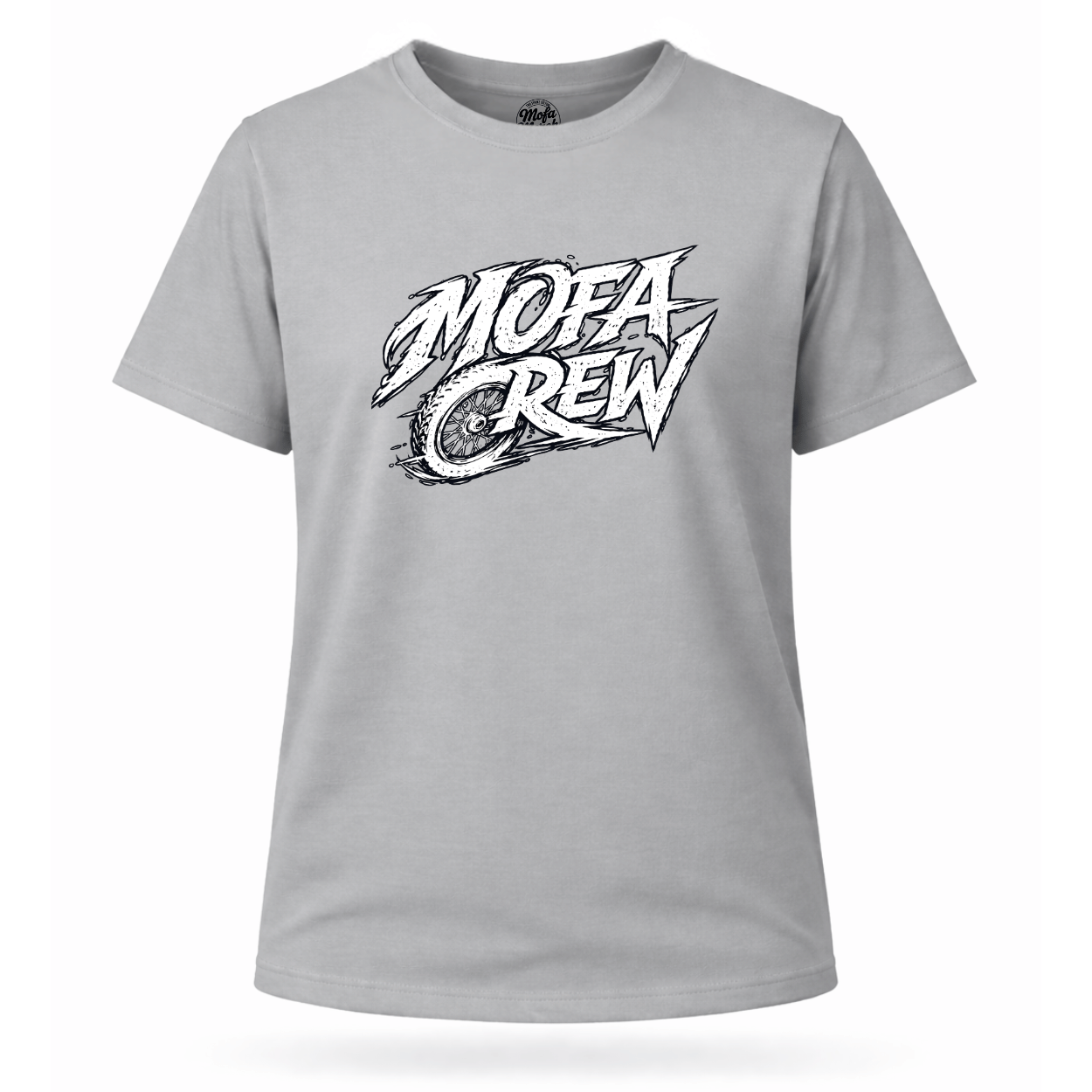 Mädels T-Shirt. Mofa Crew.
