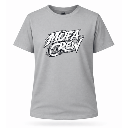 Mädels T-Shirt. Mofa Crew.
