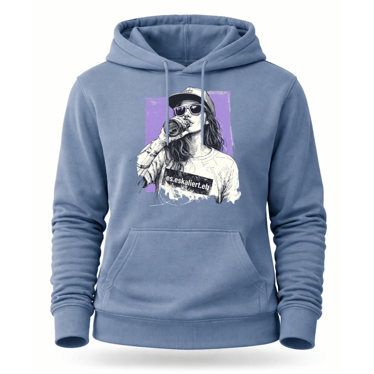 Mädels Hoodie Softstyle®. es.eskaliert.eh