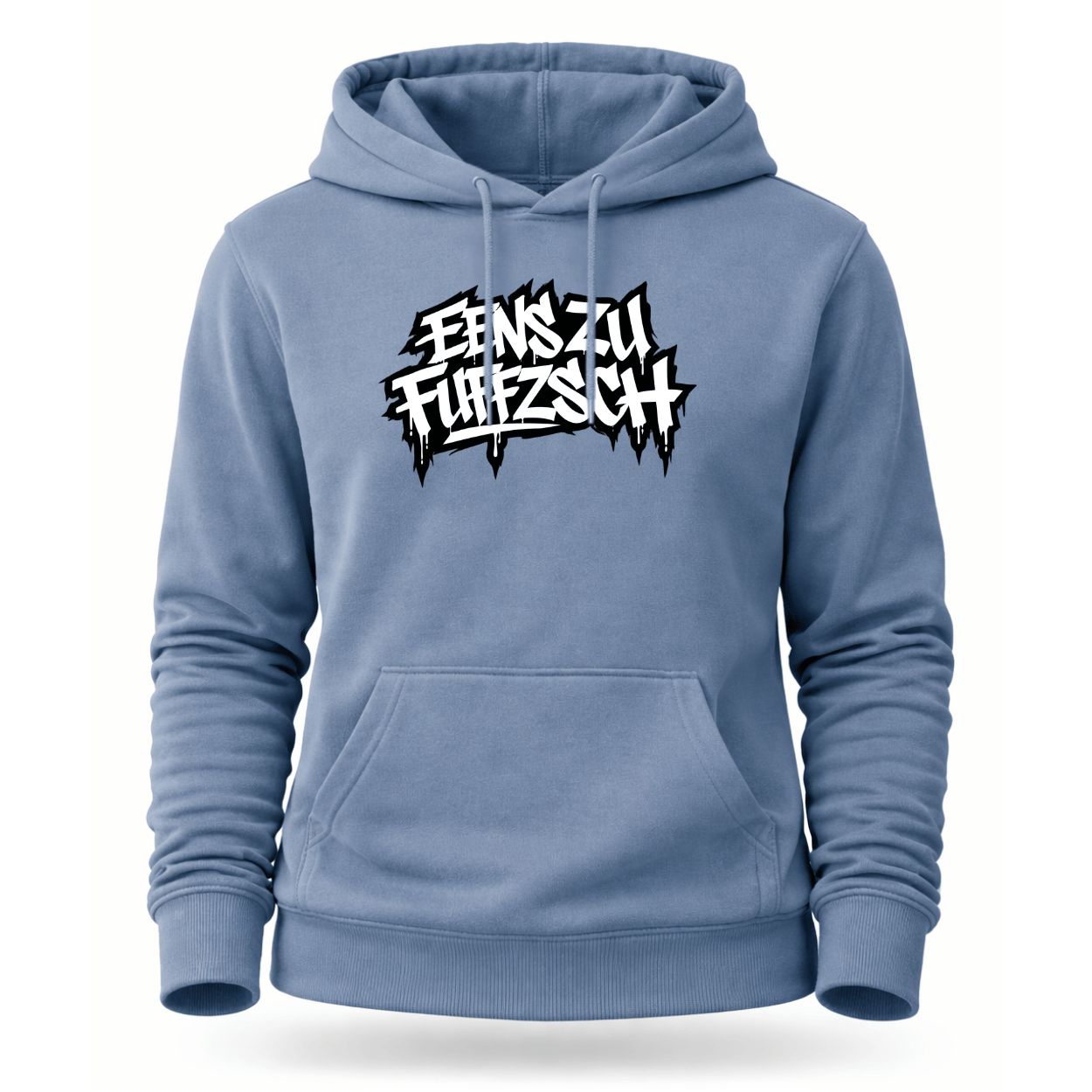 Mädels Hoodie Softstyle®. Eens zu fuffzsch.