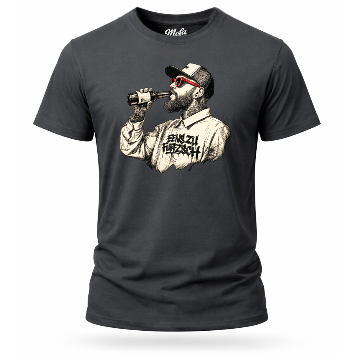 T-Shirt. Benzin im Blut.