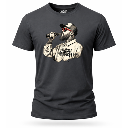 T-Shirt. Benzin im Blut.